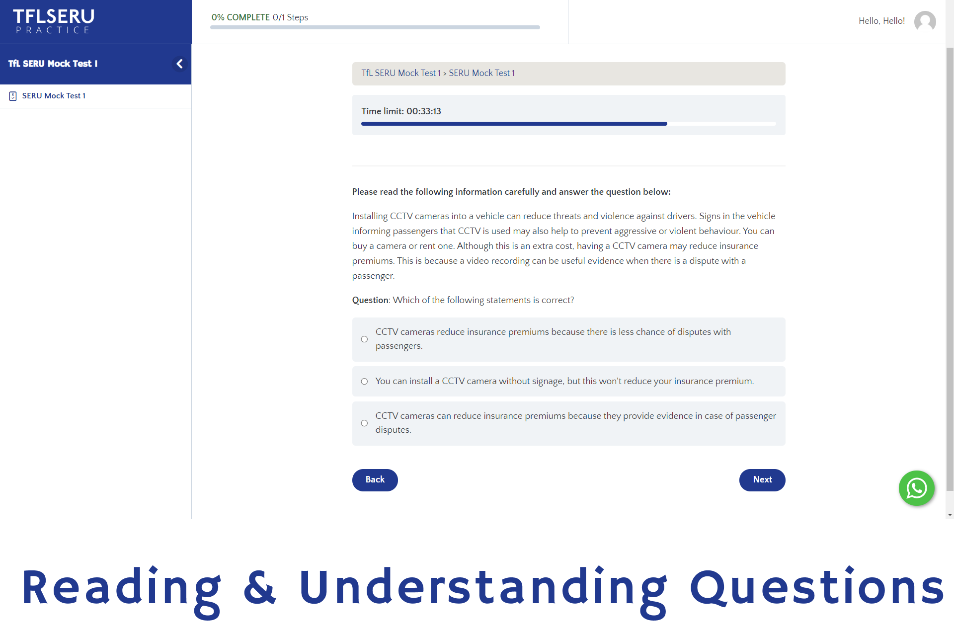 Reading & Understanding Questions